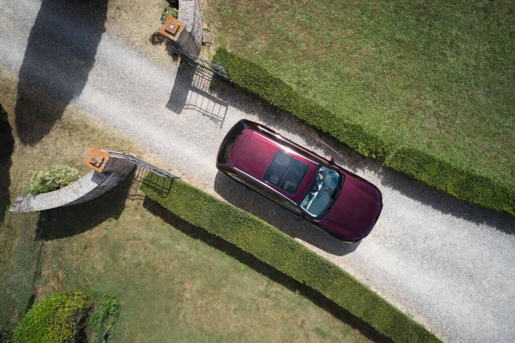 Mazda CX-80 large panoramic sunroof